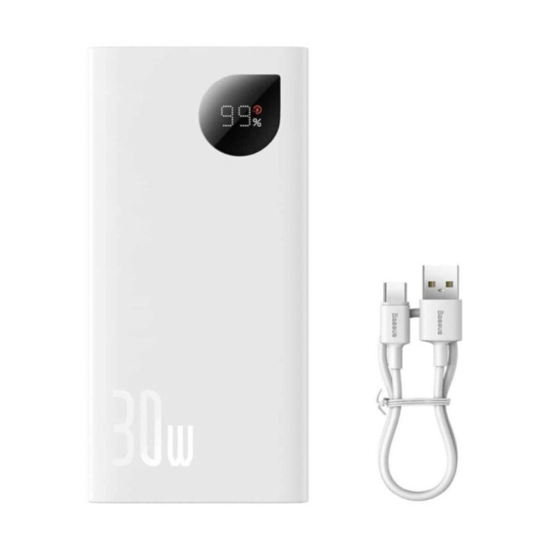 Power Bank Baseus Adaman 2 20000 mAh 30W (PPAD050002) White