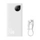 Power Bank Baseus Adaman 2 20000 mAh 30W (PPAD050002) White