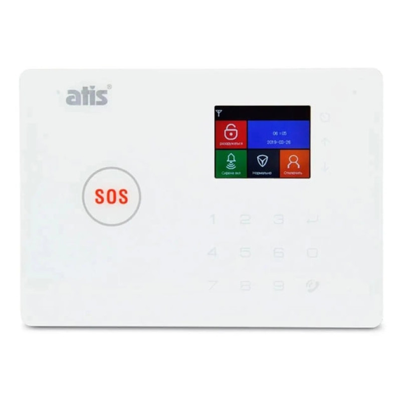Комплект сигнализации ATIS Kit GSM+WiFi 130T с поддержкой приложения Tuya Smart беспроводной