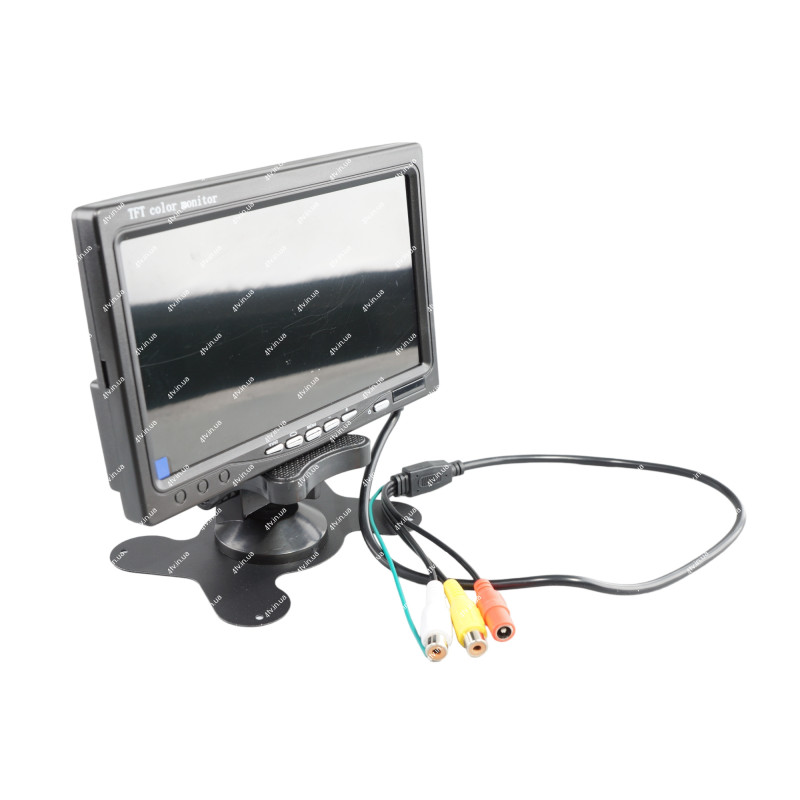 TFT 7", AV, 1024*600, 12в, монітор для відеоспостереження в автомобілі