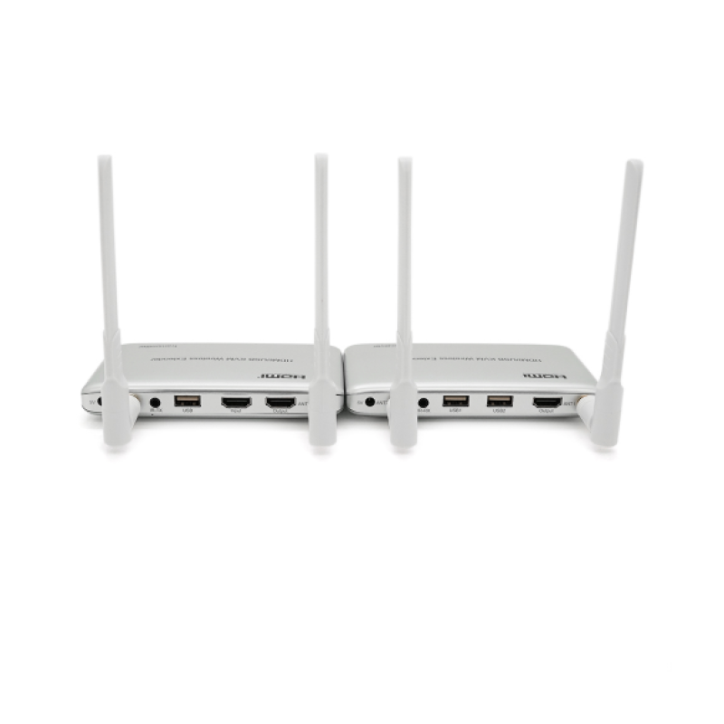 Удлинитель HDMI+USB сигнала по WI-FI до 200 метров (HDMI EXTENDER)
