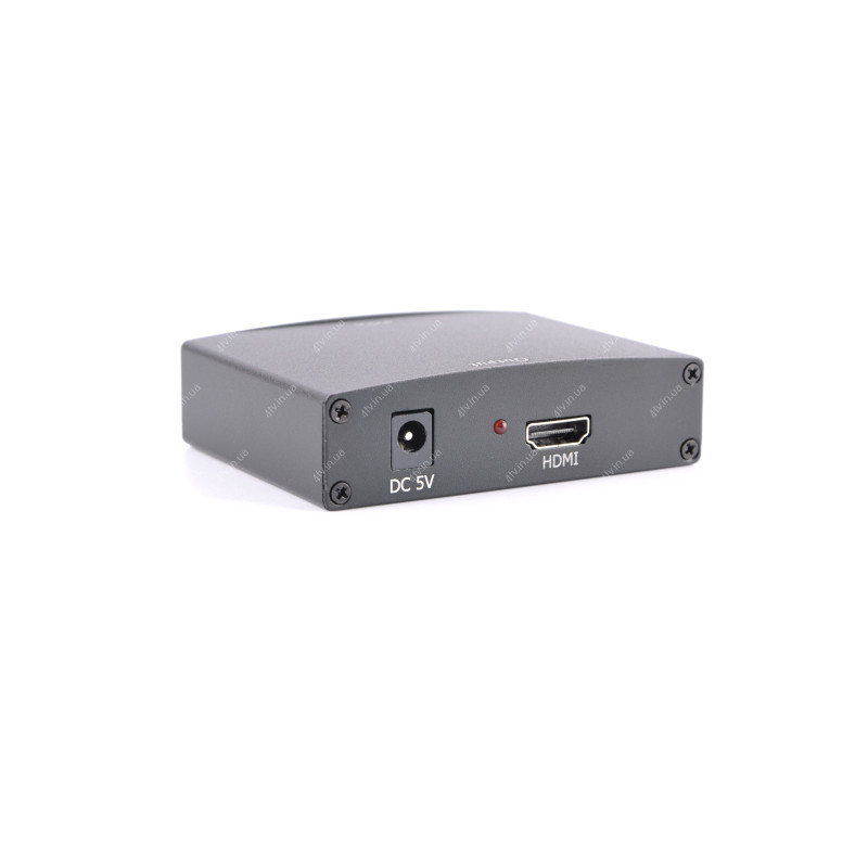 Адаптер (перехідник) VGA - HDMI + R/L VGA-HDMI + 2xRCA DC-5V