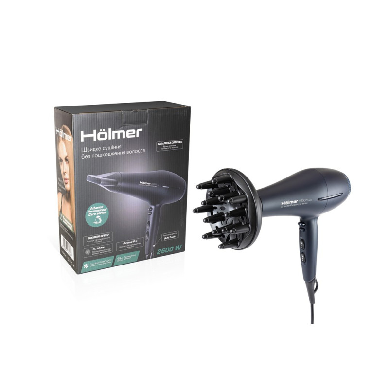 Фен Holmer HHD-260I PRO ionic