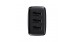 Адаптер мережевий Baseus Compact Charger 3U на 17W Black 3 порти