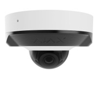 Дротова охоронна IP-камера Ajax DomeCam Mini (8 Mp/2.8 mm) White