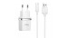 Адаптер мережевий Hoco C12 5V/2.4A Smart DUAL USB Micro cable 2 порти