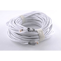 Патч-корд UTP Cat5 8Р8С- 8Р8С белый 30 метров