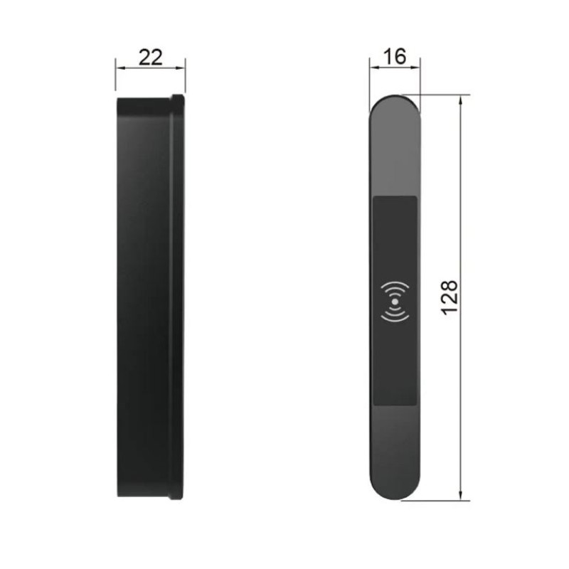 Мебельный замок SEVEN LOCK R-16