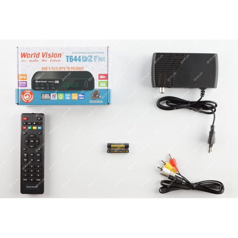 World Vision T644D2 Fm DVB-T2