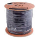 Кабель коаксіальний Finmark F690BVcu - 2x0.75 POWER PVC 305 метрів 75 Ом чорний