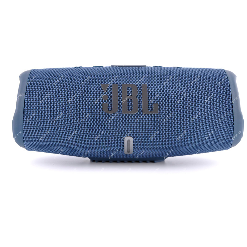 Колонка портативная JBL CHARGE 5 Bluetooth с подсветкой синяя copy