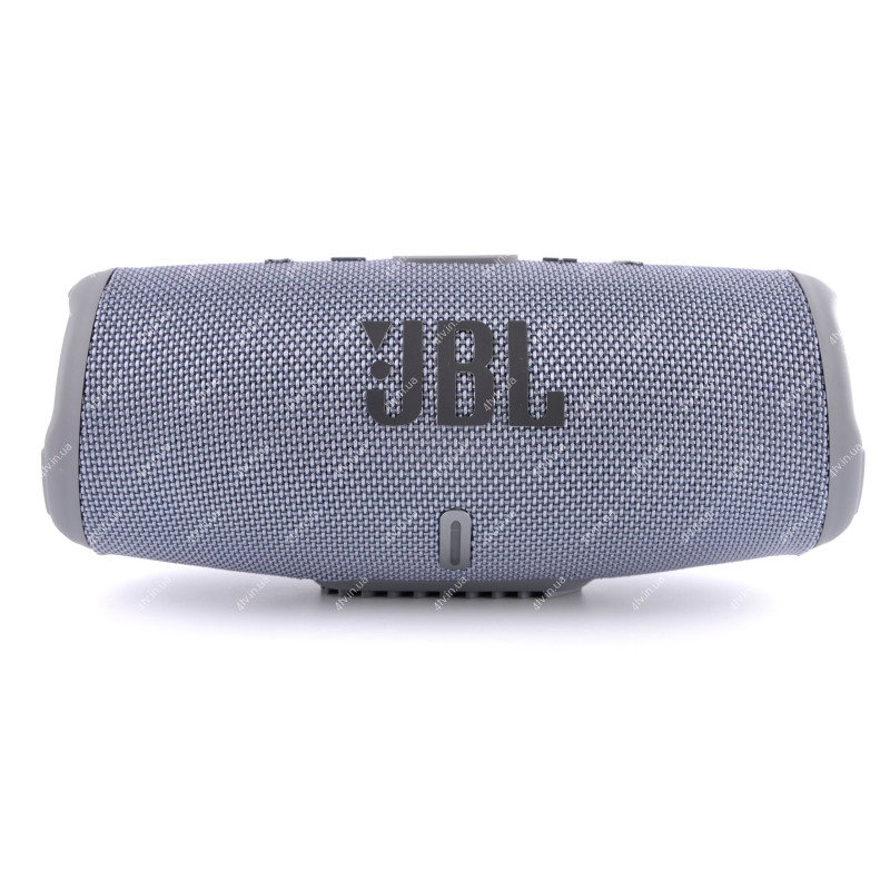 Колонка портативна JBL CHARGE 5 Bluetooth з підсвічуванням сіра copy