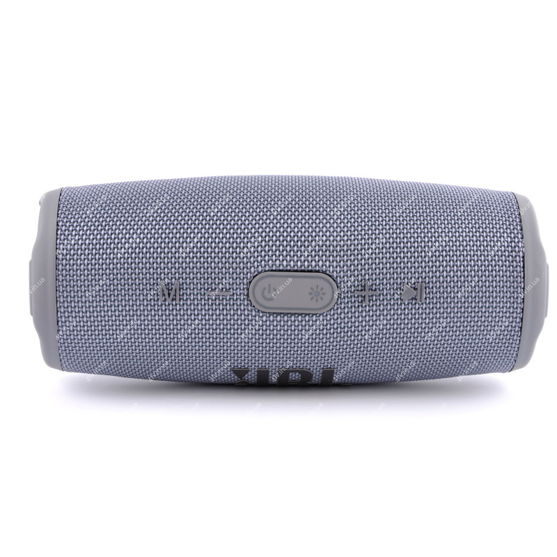 Колонка портативна JBL CHARGE 5 Bluetooth з підсвічуванням сіра copy