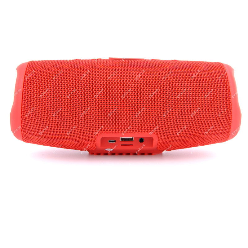 Колонка портативна JBL CHARGE 5 Bluetooth з підсвічуванням червона copy