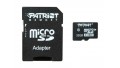 Карта пам'яті microSDHC Patriot LX 32GB UHS-1 (PSF32GMCSDHC10) + SD-adapter