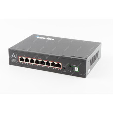 POE коммутатор Merlion 8 POE 10 / 100 + 1Single Fiber Tx1310nm + БП 52 В / 2.3 A