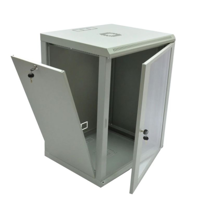 Шафа 19" 15U 600x500x773 сірий