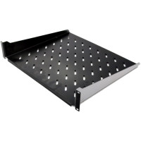 Полка консольная 19" 2U 450 мм черная
