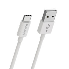Кабель BOROFONE BX22 USB 2.0 TYPE-C 3A 1 метр white
