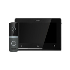 Комплект відеодомофону Arny AVD-7123 Black/Graphite