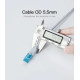 Патч-корд UTP Cat5e Vention VAP-A10-S150 1.5 м синій