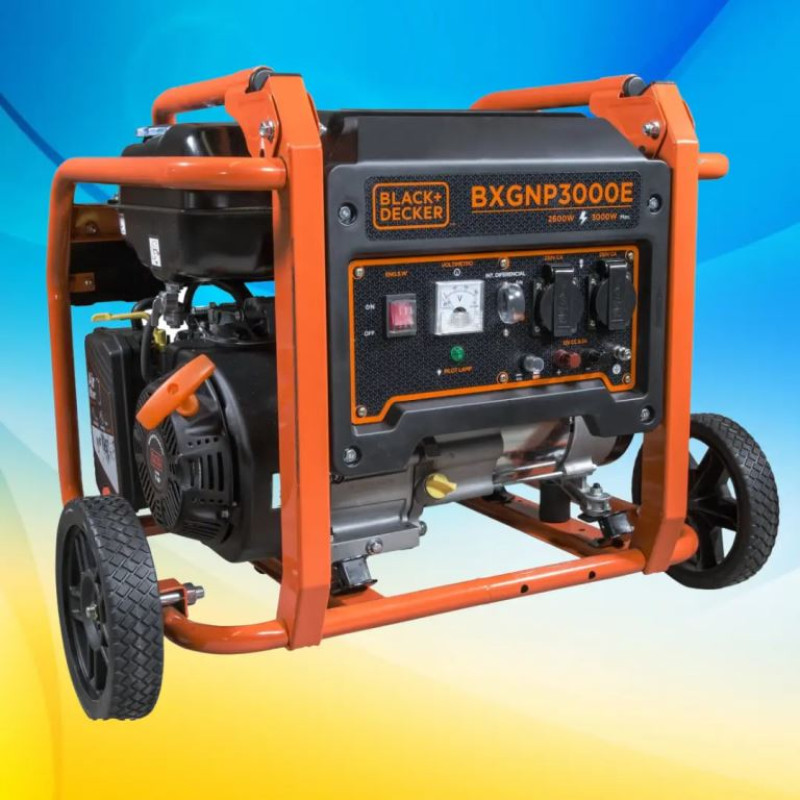 Генератор Black & Decker BXGNP3000E 2600/3000 W бензиновий 3 кВт