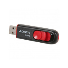 Накопичувач ADATA 64GB C008 USB 2.0 Black/Red (AC008-64G-RKD)