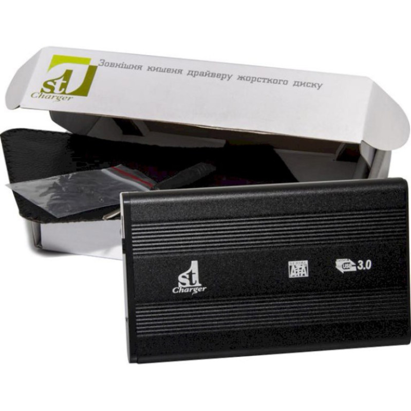 Карман внешний 1STCHARGER HDE1STU2530B-PL 2.5" SATA to USB 3.0 Black