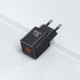 Адаптер мережевий Usams US-CC189 PD30W+QC3.0 A+C Black