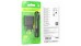 Адаптер мережевий BOROFONE BA72A + single port QC3.0 charger set(Type-C) Black