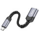 Перехідник Hoco UA24 USB А to Type-C USB3.0 (6942007608848)