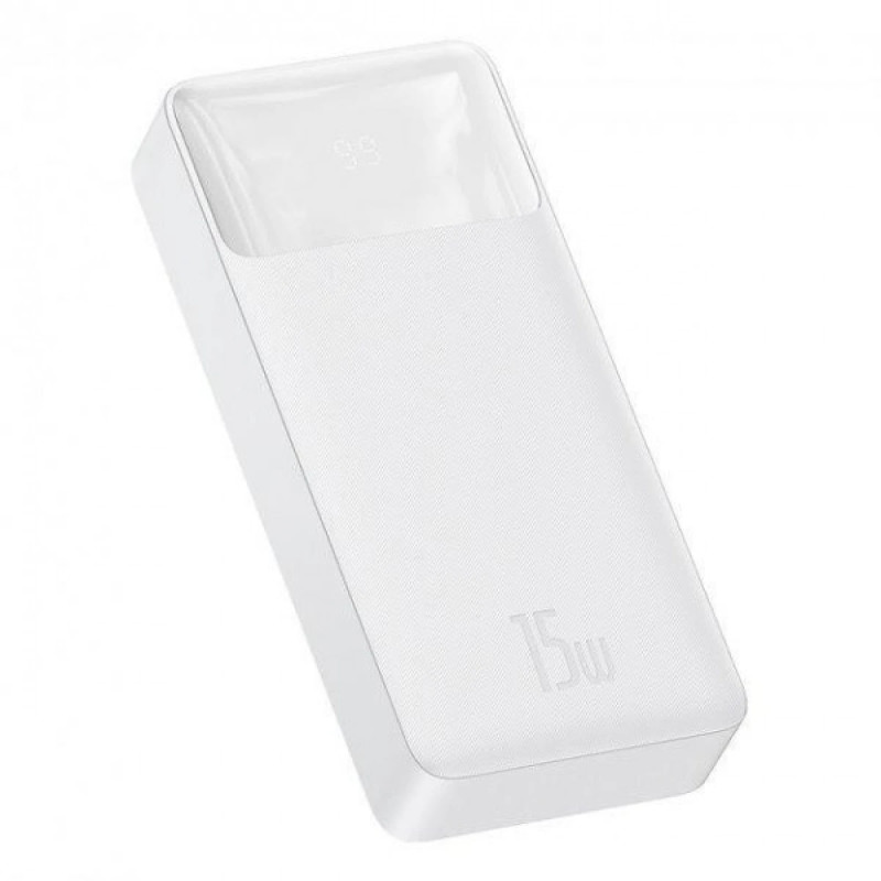 Power Bank Baseus Bipow Digital Display 20000mAh 15W White (PPBD050102)