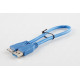 Кабель USB 3.0 A micro USB B 0.3 метра