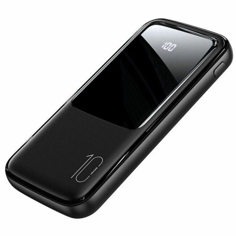 Power Bank USAMS US-CD163 PB58 10000 mAh Black