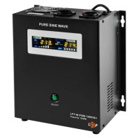 ДБЖ UPS LogicPower LPY-W-PSW-1500VA+ 1050Вт (10A/15A) 24V для котла