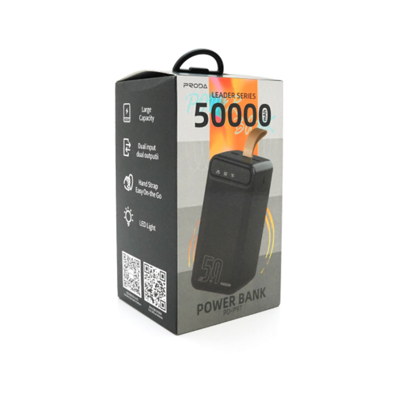 Power Bank PRODA PD-P97 10W 50000 mAh Black