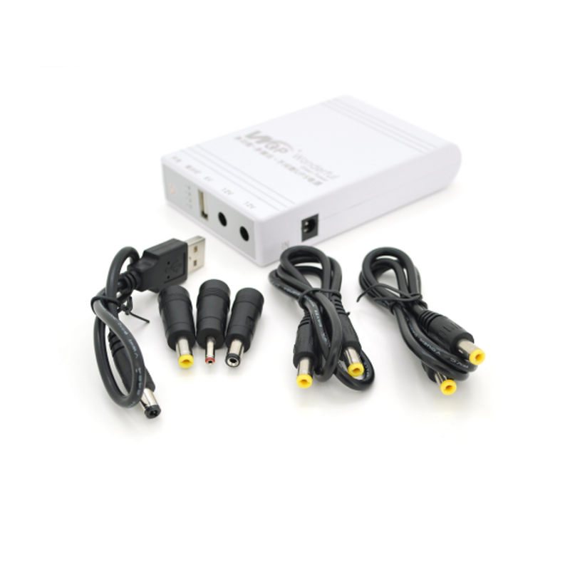 Power Bank WGP Mini UPS 5V/12V/12V-1A (WGP5V-12V-12V) 10400 mAh белый