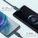 Кабель USB 2.0 TYPE-C Essager Enjoy LED Digital Display black (EXCT-XY01-P) 1 метр