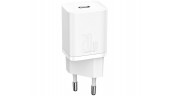 Адаптер мережевий Baseus Super Si Quick Charger 1C 20W EU White