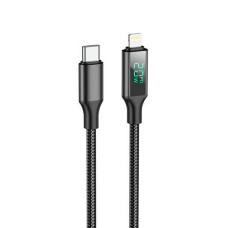 Кабель BOROFONE BU32 TYPE-C IP 20W black 1.2 метра (BU32PDLB)