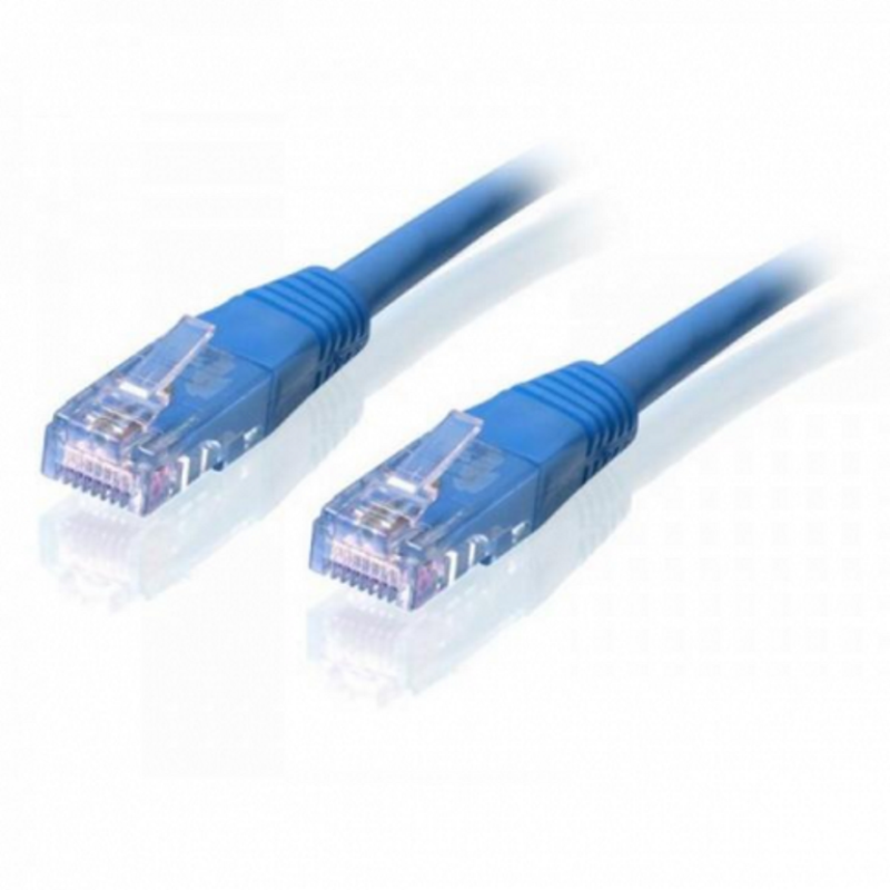 Патч-корд Atcom UTP Cat.5e 8Р8С-8Р8С синій 30 метрів
