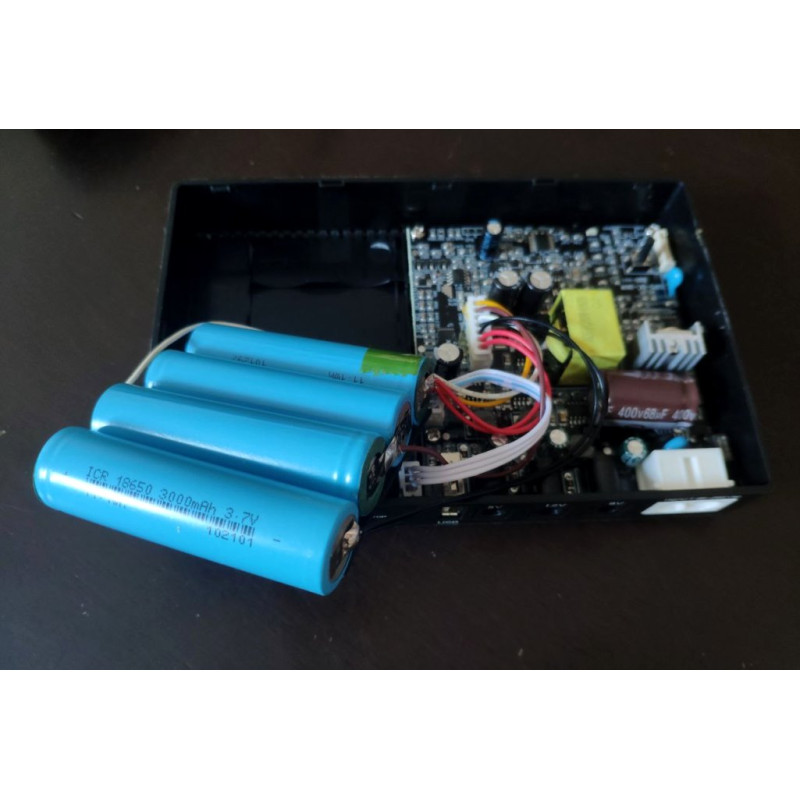 Power Bank VIA Energy Mini UPS 3.0 12000 mAh черный