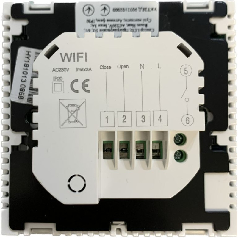 Терморегулятор TermoAir BGL03-01BL-WIFI