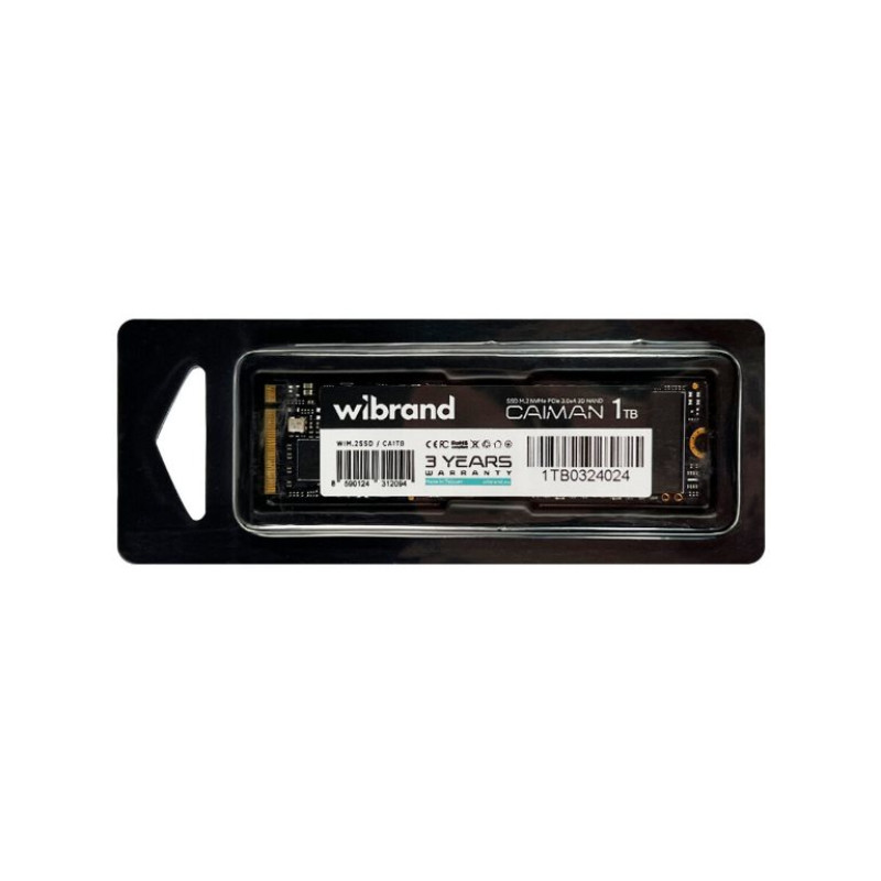 SSD накопичувач Wibrand Caiman 1TB M.2 2280 (WIM.2SSD/CA1TB)