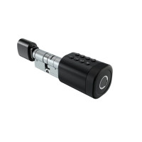 Умный замок SEVEN LOCK SL-7774BF биометрический black (100-150мм)