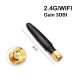 Антена CDEBYTE 2.4G антенна SMA-J Interface 3dBi