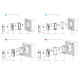 Виклична панель Hikvision DS-KD8003-IME1(B)/Surface