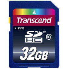 Карта пам'яті SDHC Transcend 32GB class 10 (TS32GSDHC10)