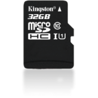 Карта пам'яті microSDHC UHS-I Kingston 32GB class 10 adapter SD (SDC10/32GB)