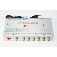 Підсилювач домовий 1030EM6 з вбудованим спліттером на 6 каналів